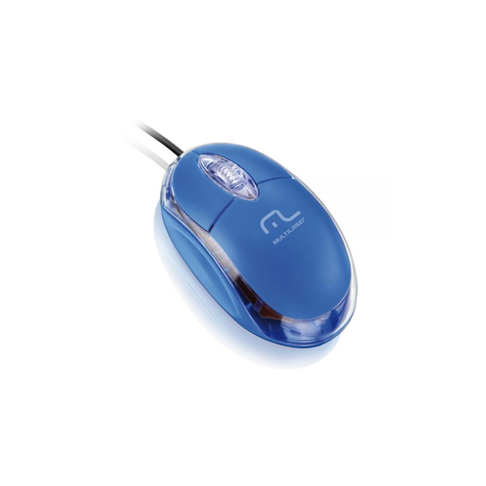Mouse Óptico Classic MO001 Azul - Multilaser 