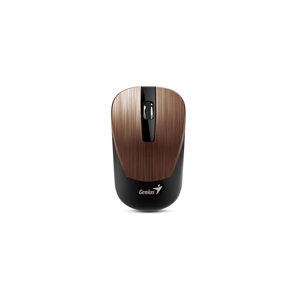 Mouse Wireless Nx-7015 Blueeye Marrom 2,4ghz 1600dpi- Genius