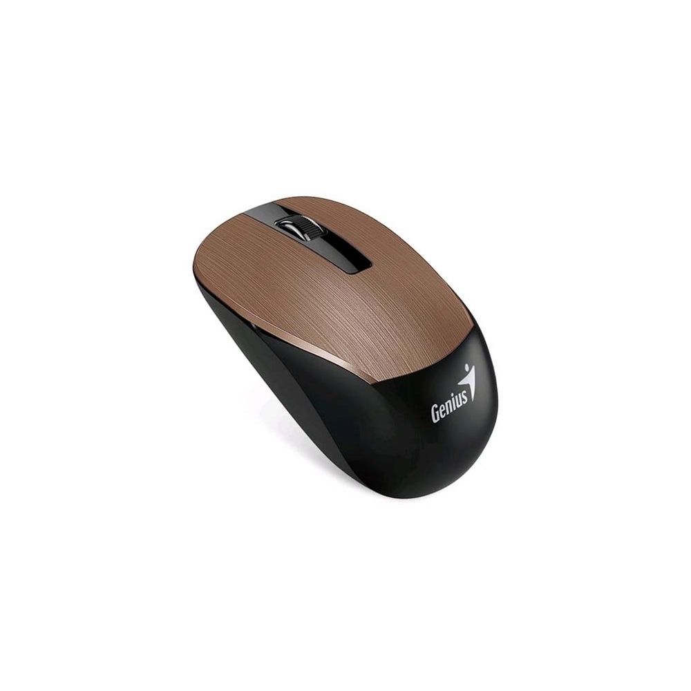 Mouse Wireless Nx-7015 Blueeye Marrom 2,4ghz 1600dpi- Genius