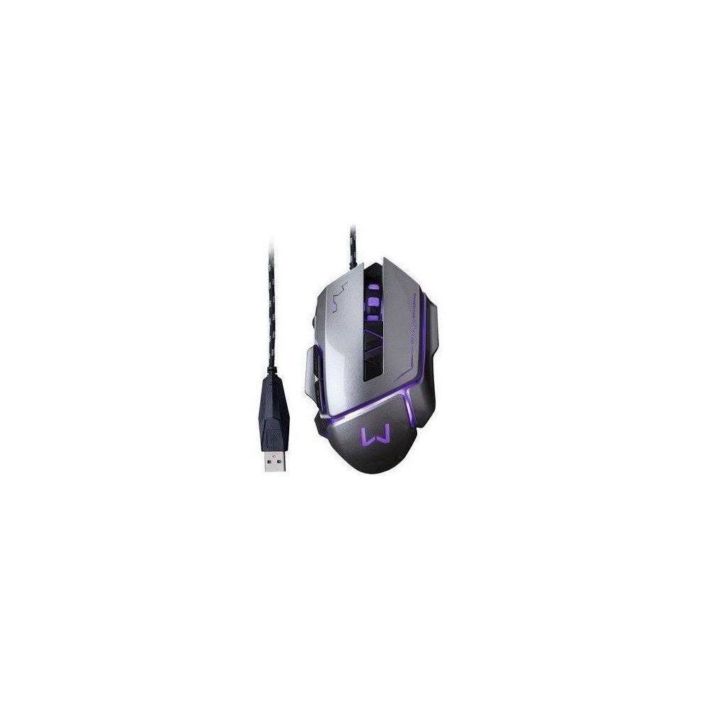 Mouse Gamer Warrior Grafite MO262 USB - Multilaser 