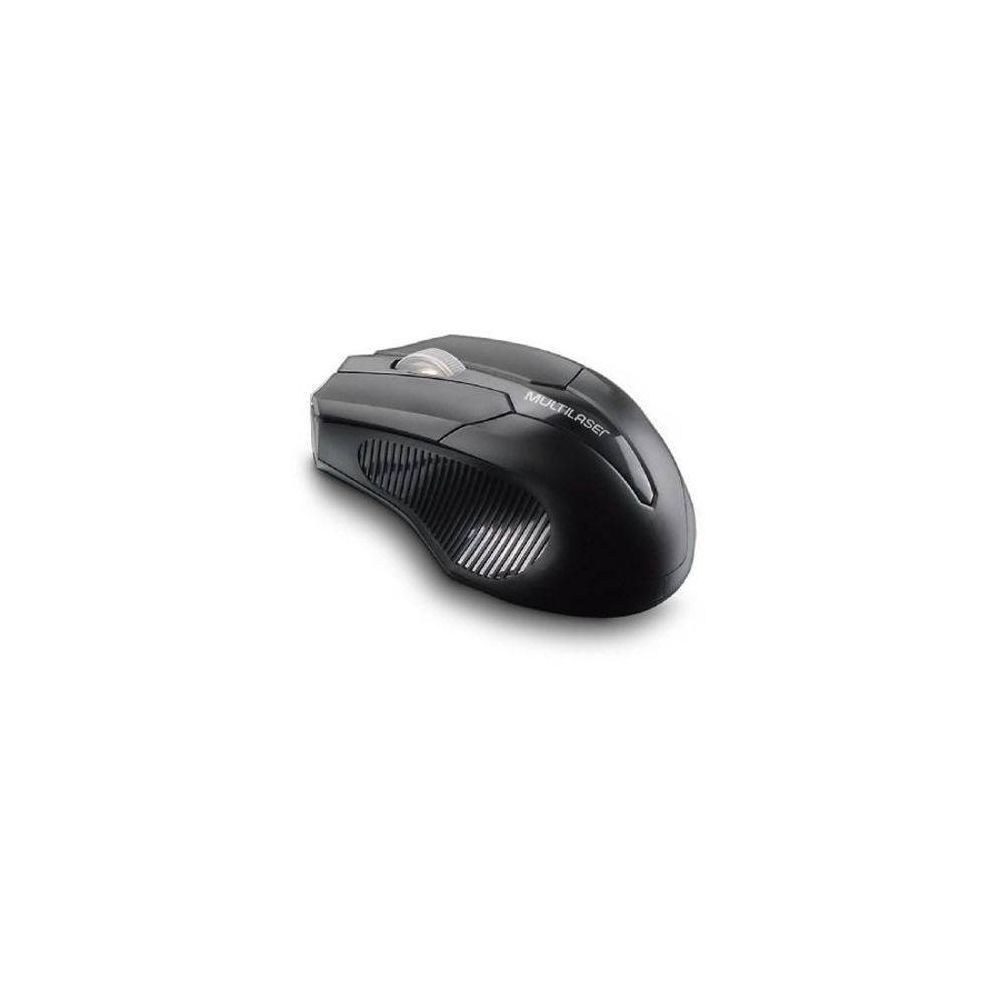 Mouse sem fio 2.4 GHZ USB Box Preto - Multilaser