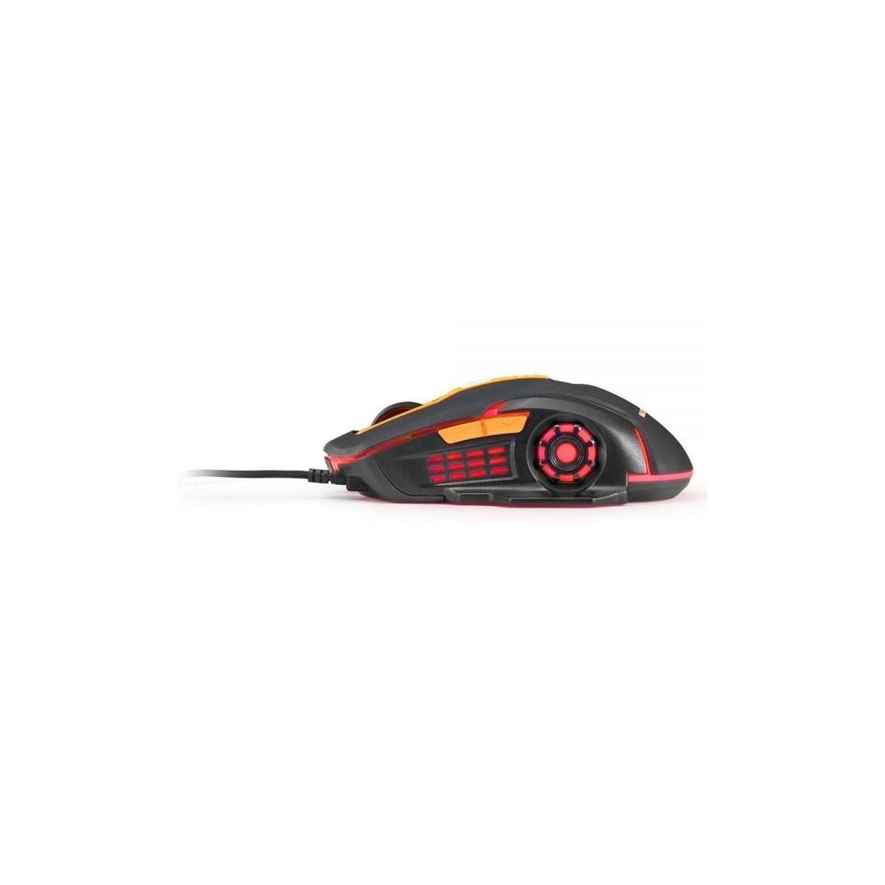 Mouse com Fio Gamer Preto e Laranja USB MO270 - Multilaser