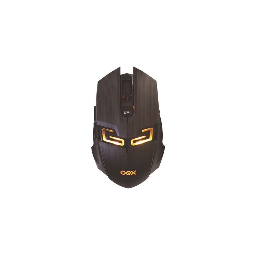 Mouse Gamer Killer  Preto e Laranja Ms312 - Oex 