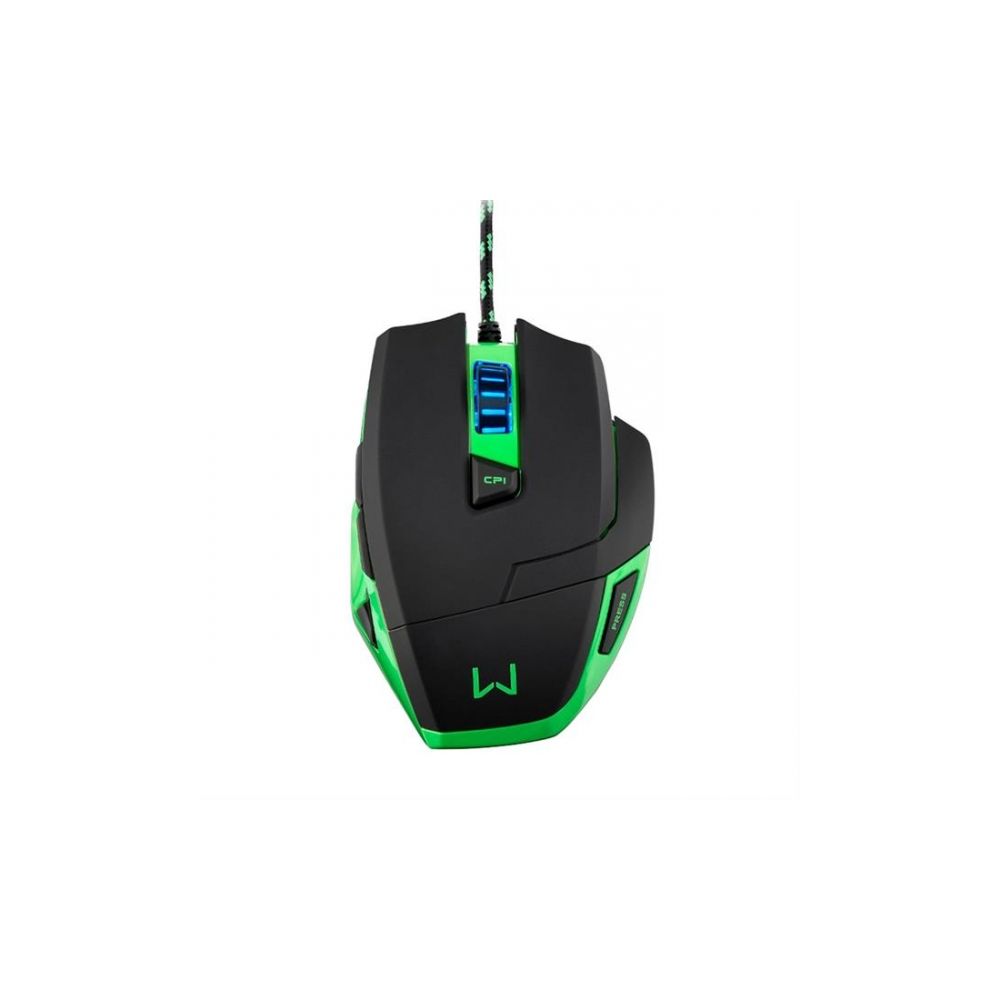 Mouse Gamer Warrior MO245, 3200DPI, 6 botões - Multilaser 