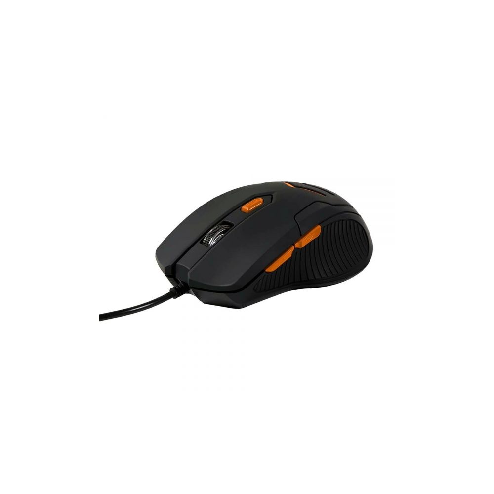 Mouse e Mouse Pad Speed Laranja Preto MO274 - Multilaser