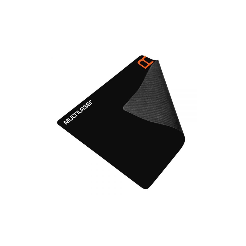 Mouse e Mouse Pad Speed Laranja Preto MO274 - Multilaser