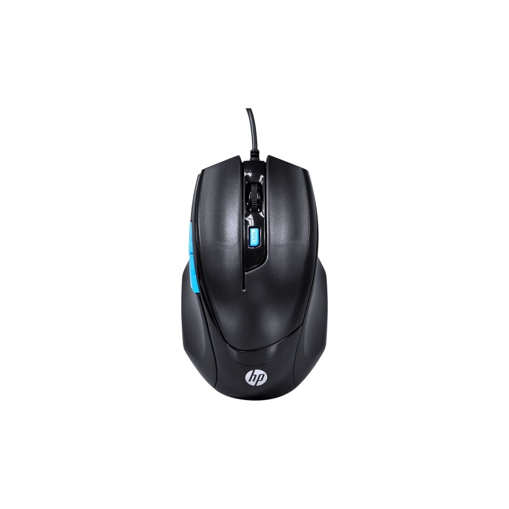 Mouse Gamer M150 Preto, 6 Botões, 1600 DPI, USB - HP 