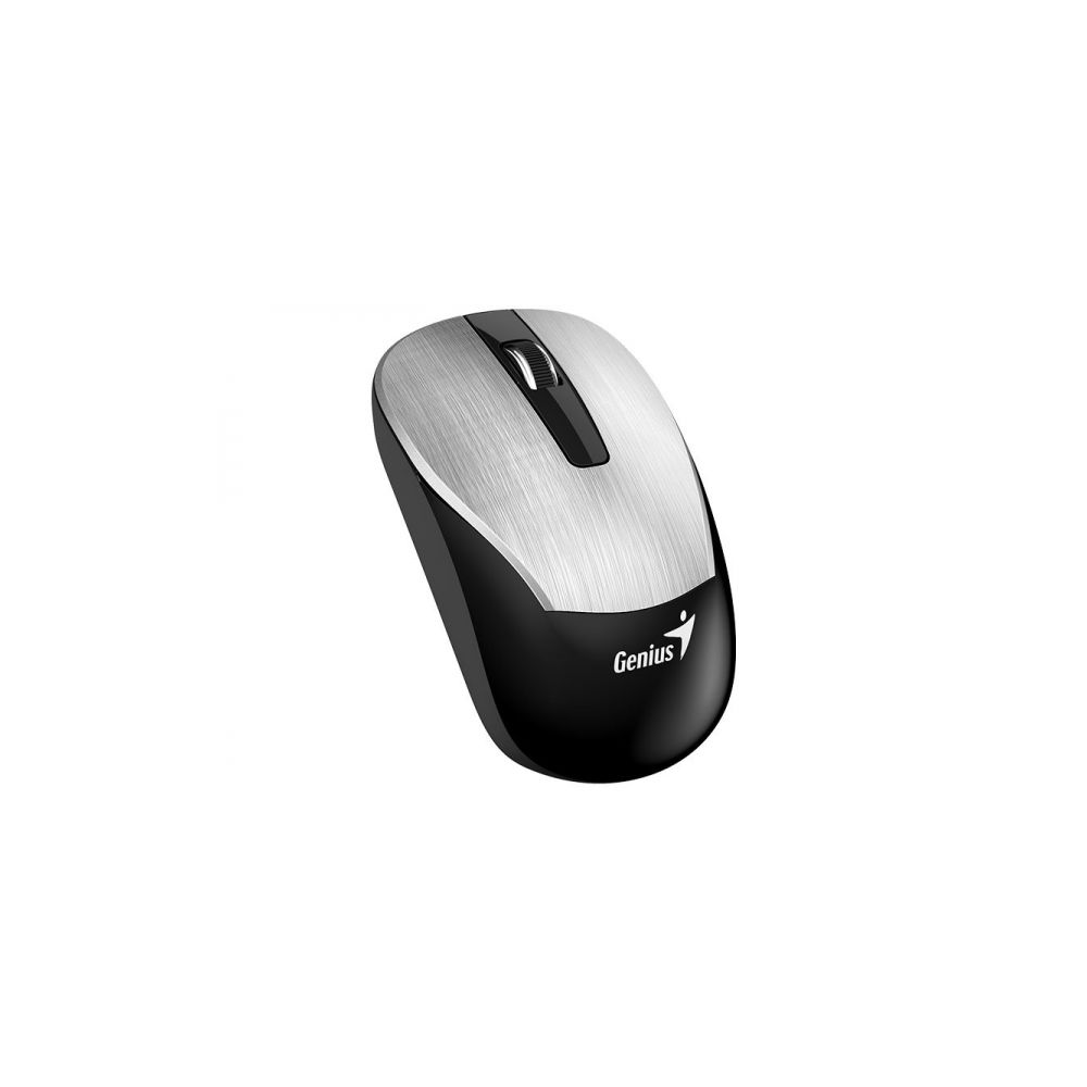 Mouse Wireless ECO-8015, Prata, 1600DPI, 2.4 GHz - Genius 