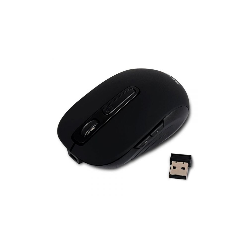 Mouse Sem Fio 2.4 GHz Preto Recarregável - Multilaser