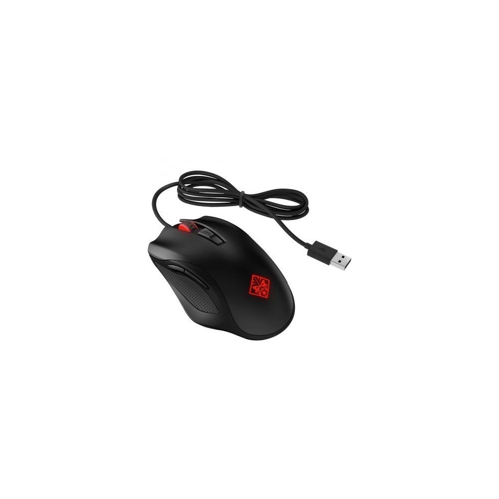 Mouse Gamer Omen 600, 12000DPI, 6 botões, Preto - HP