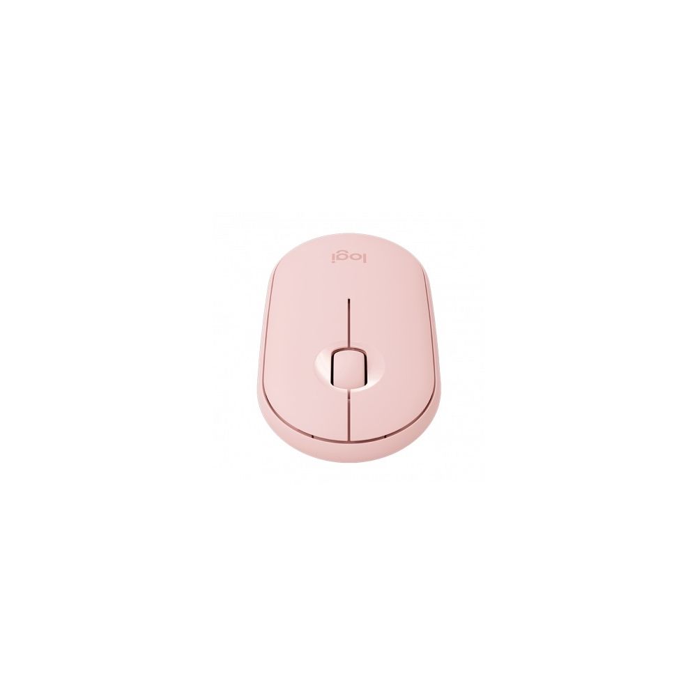 Mouse Óptico Sem Fio M350, Pebble, 1000 DPI, Rosa Logitech