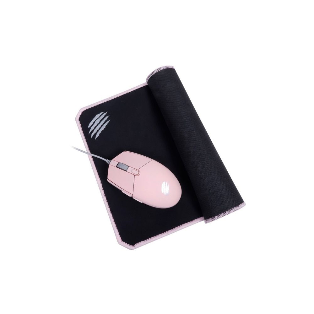 Kit Mouse Gamer e Mousepad MC-104 Rosa - Oex