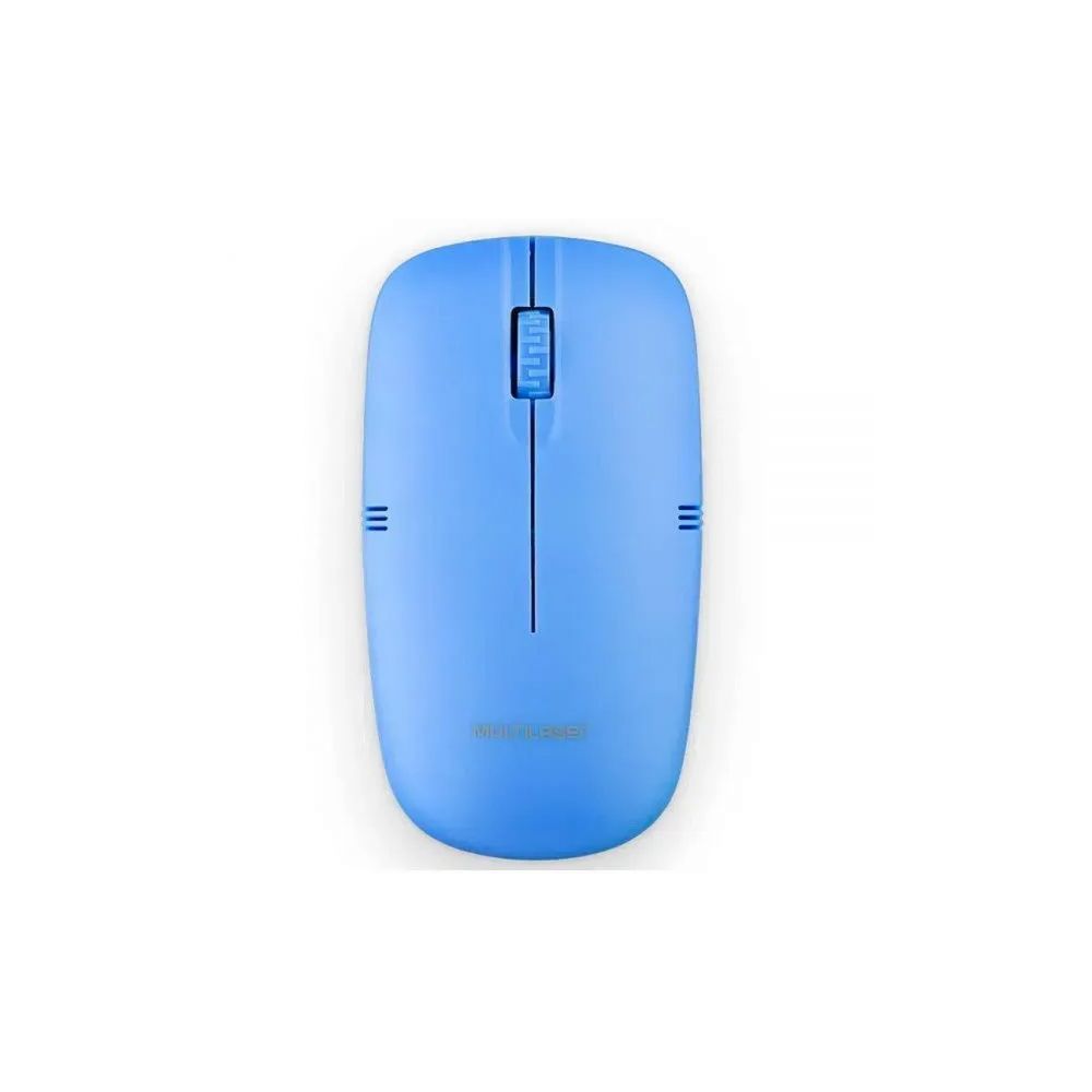 Mouse Óptico sem Fio Lite 2.4GHZ Azul MO288 - Multilaser 