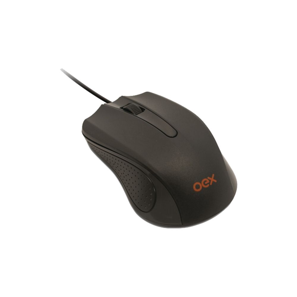 Mouse Óptico USB Preto MS100 - Oex