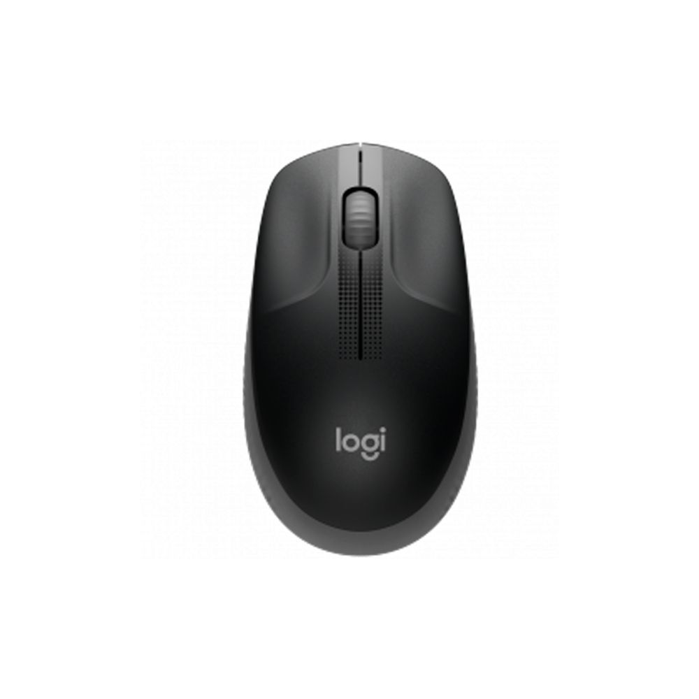 Mouse Sem Fio Preto e Cinza M190 - Logitech