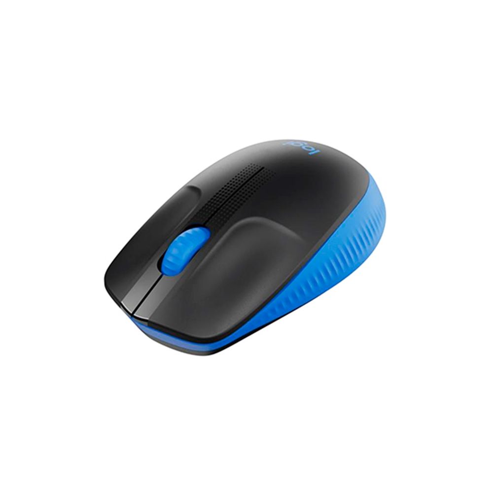 Mouse Sem Fio Preto e Azul M190 - Logitech