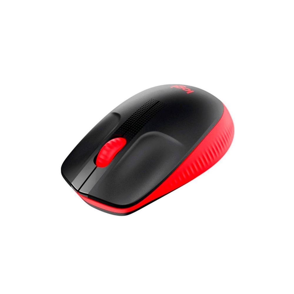 Mouse Sem Fio Preto e Vermelho M190 - Logitech