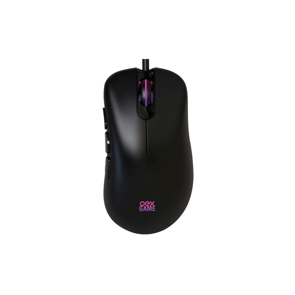 Mouse Gamer Adrik MS321 USB 6400 DPI Preto - Oex