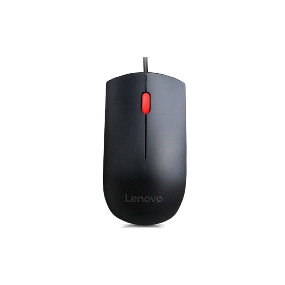 Mouse Essential USB 1600DPI Preto 4Y50R20863 - Lenovo