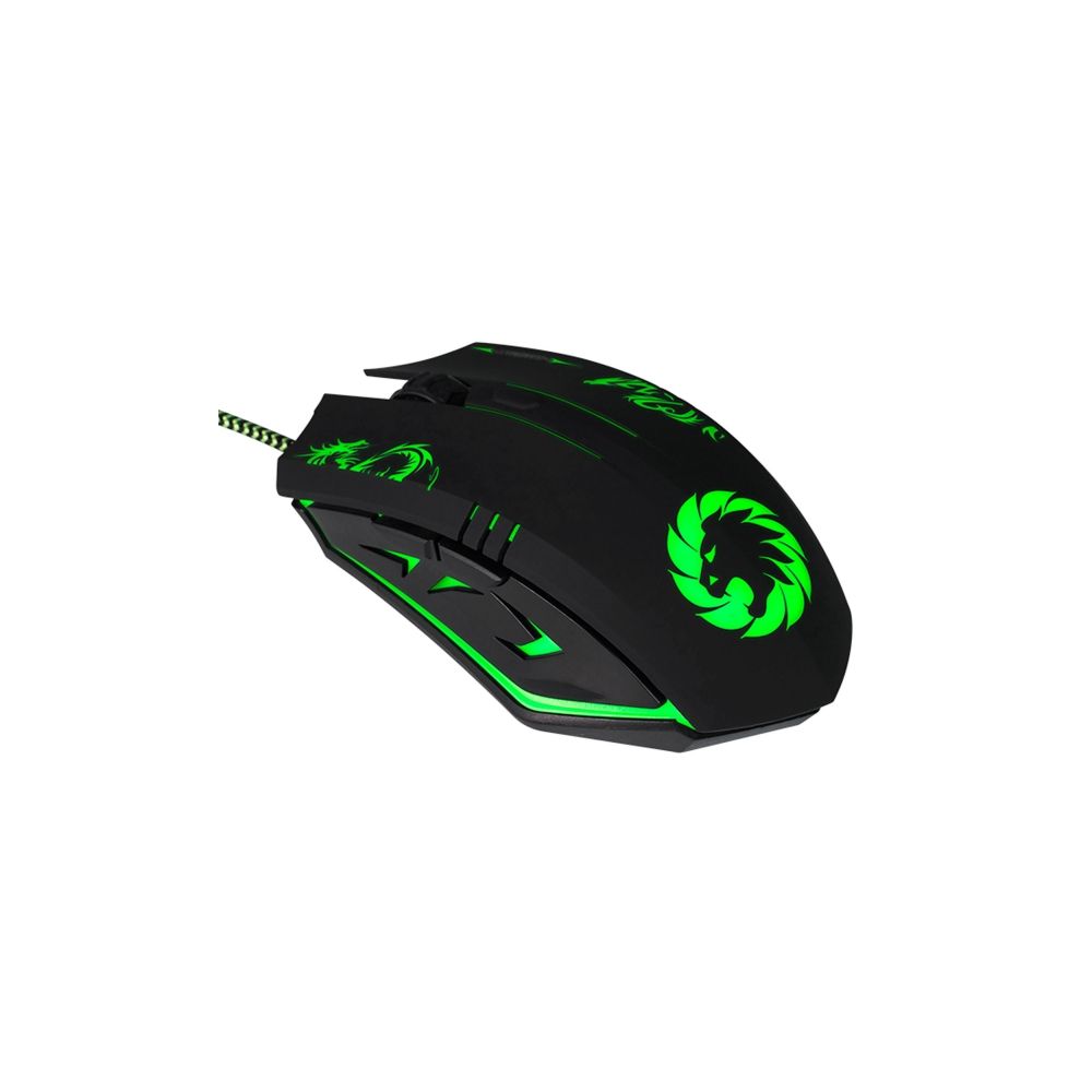 Mouse Gamer USB Preto LED MG386 3200DPI - Gamemax