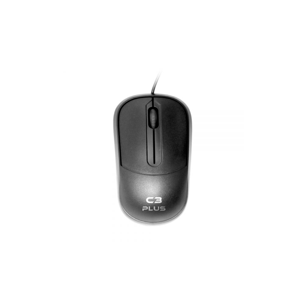 Mouse MS-35BK 1000DPI com Fio USB Preto - C3Tech