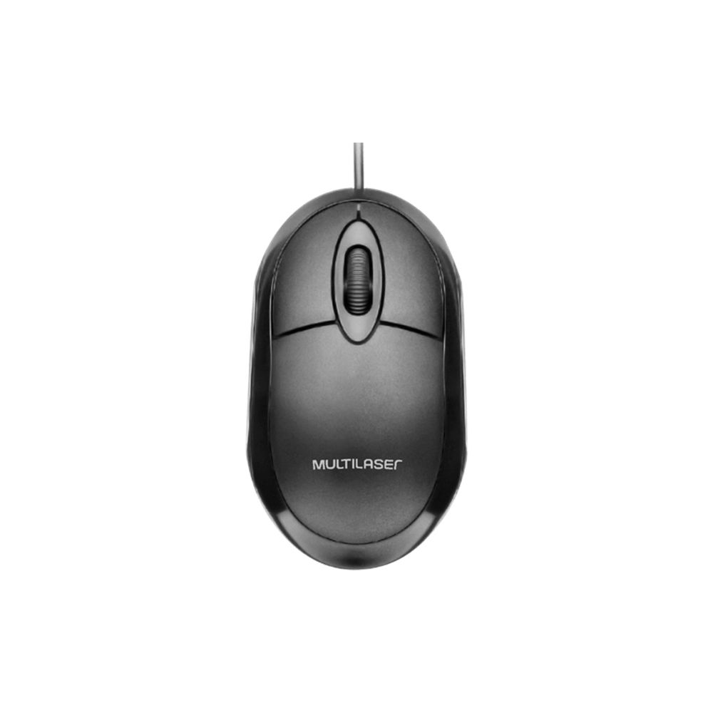 Mouse Classic Box Óptico Full Preto USB - Multilaser