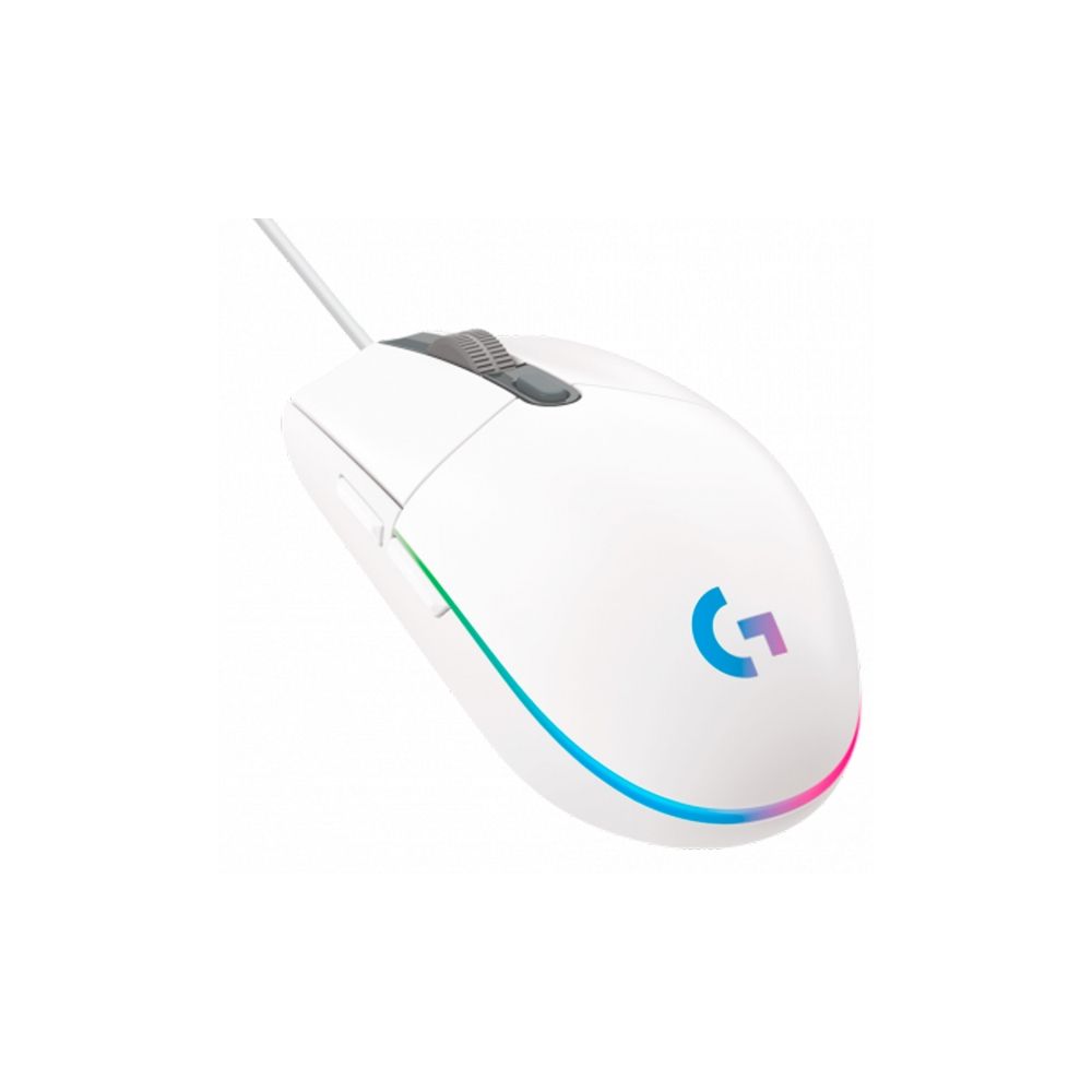 Mouse Gamer RGB G203 Lightsync Branco 910-005794 - Logitech