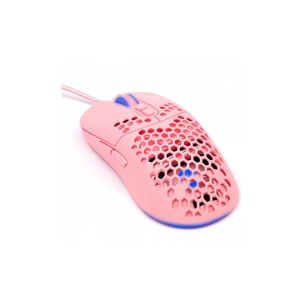 Mouse Gamer Rosa com LED MGV120R - Vinik