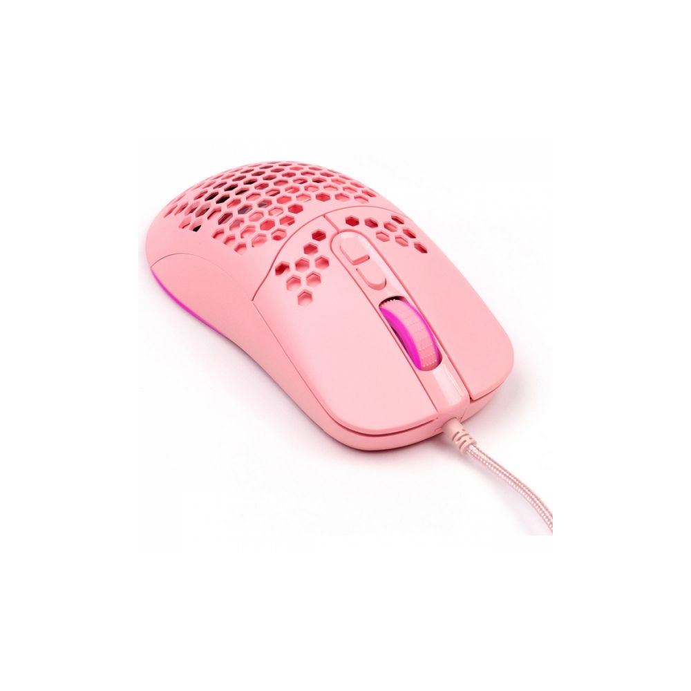 Mouse Gamer Rosa com LED MGV120R - Vinik