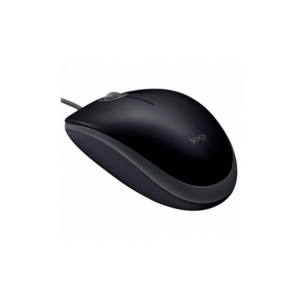 Mouse com fio USB M110 Silent Preto - Logitech 