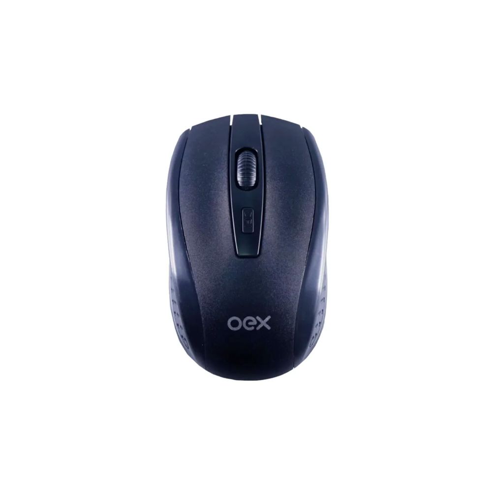 Mouse Curve Preto Sem Fio MS411 - OEX