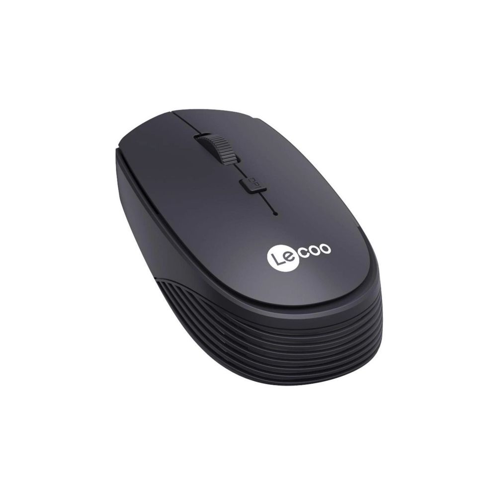 Mouse Sem Fio Preto WS202 - Lecoo