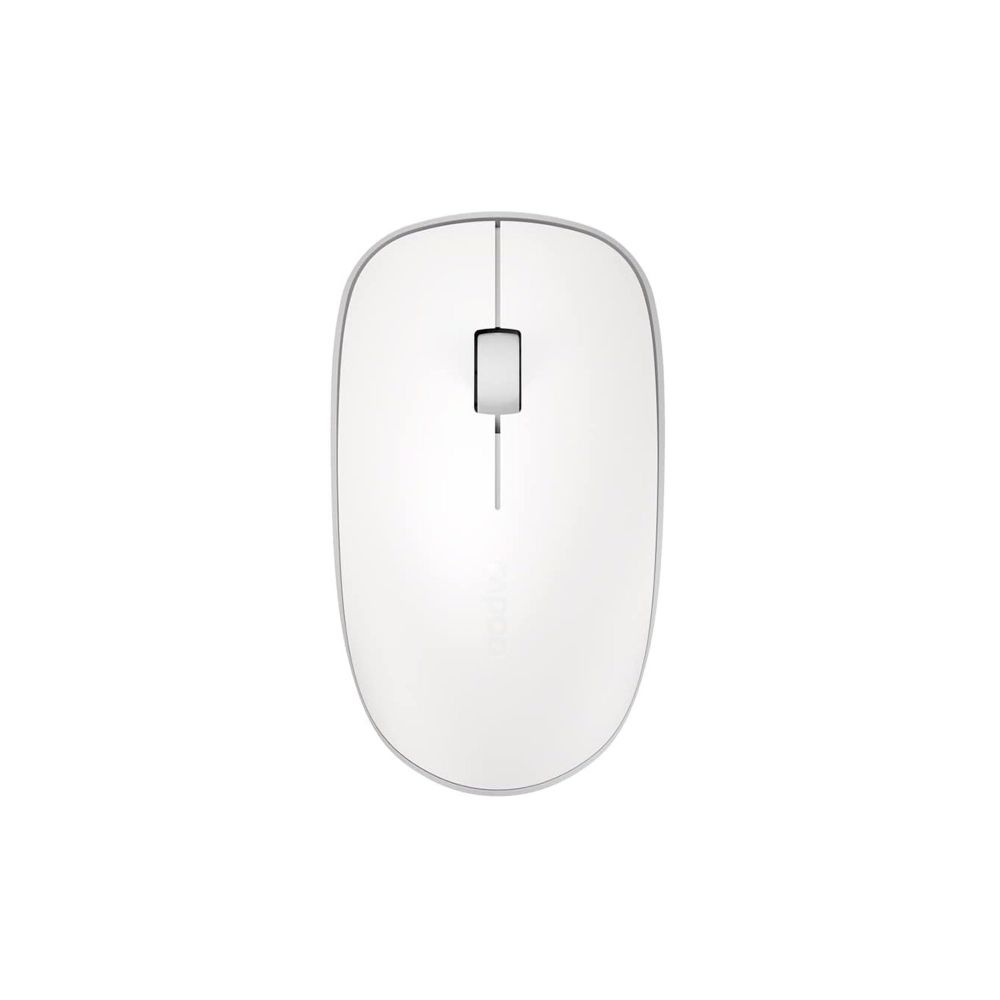 Mouse M200 Silent 2.4Ghz Bluetooth 1300DPI Branco - Rapoo