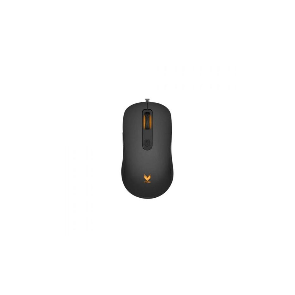 Mouse Silent 6400 DPI C/Fio Preto - Rapoo