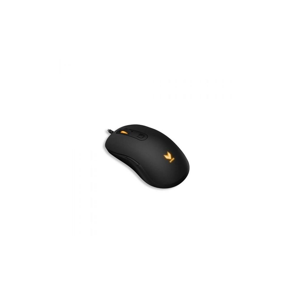 Mouse Silent 6400 DPI C/Fio Preto - Rapoo