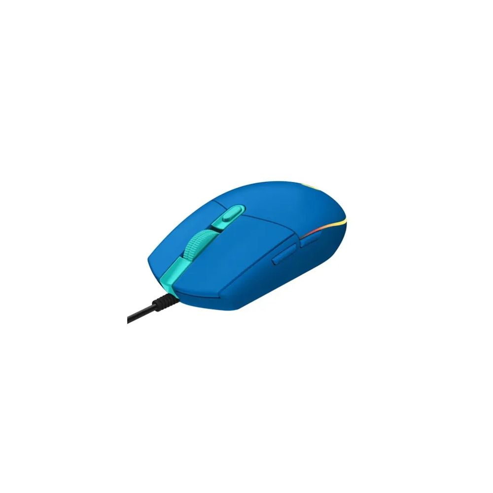 Mouse Gamer G203 Azul Com Fio - Logitech