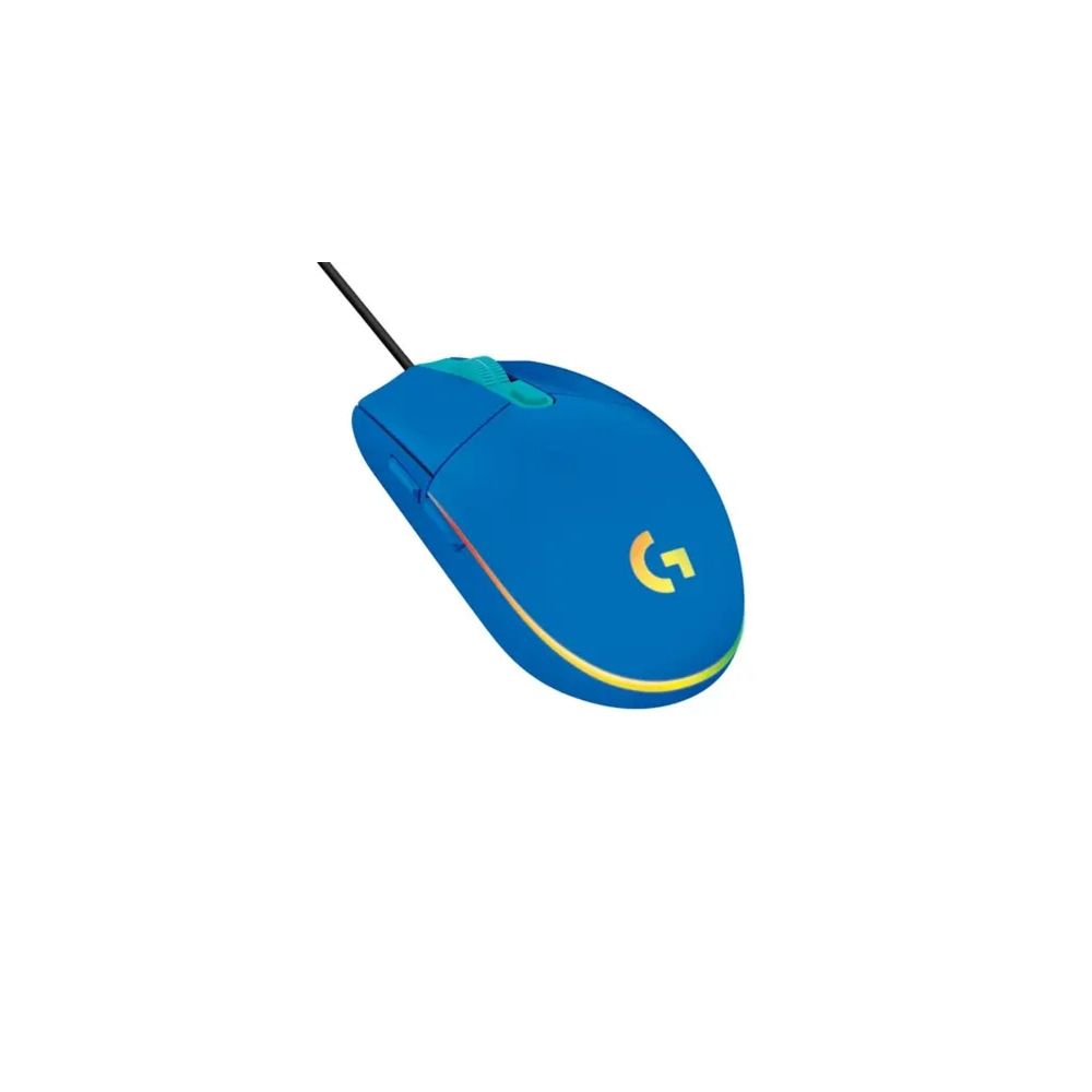 Mouse Gamer G203 Azul Com Fio - Logitech