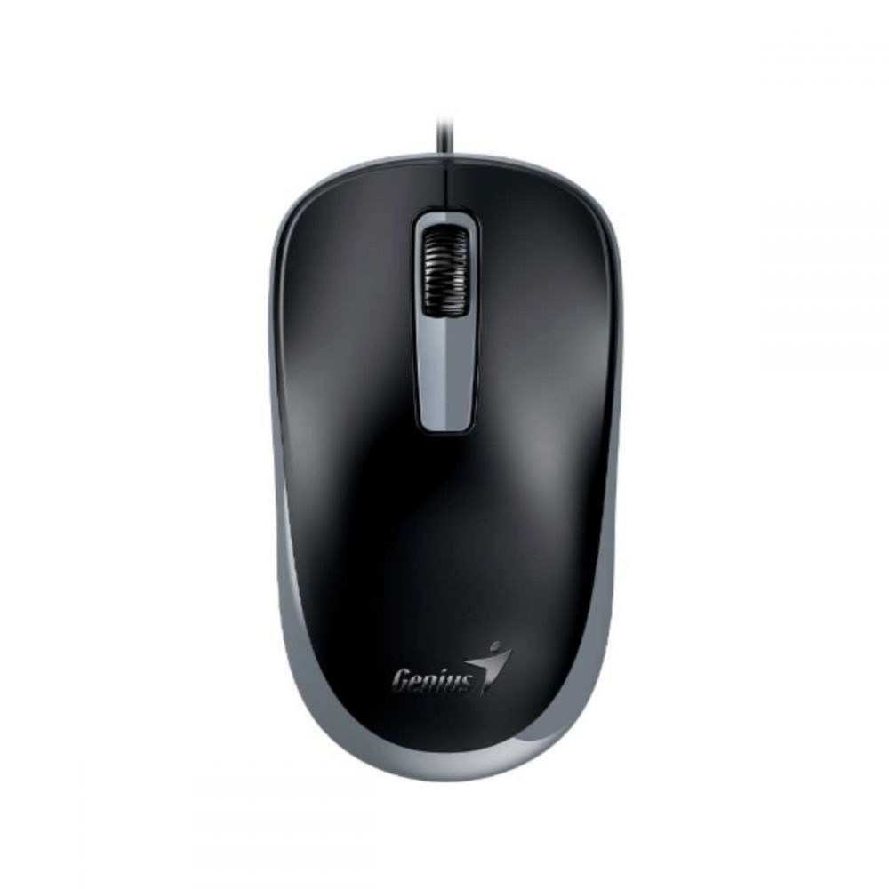 Mouse DX-125S Óptico Usb Silencioso Preto – Genius
