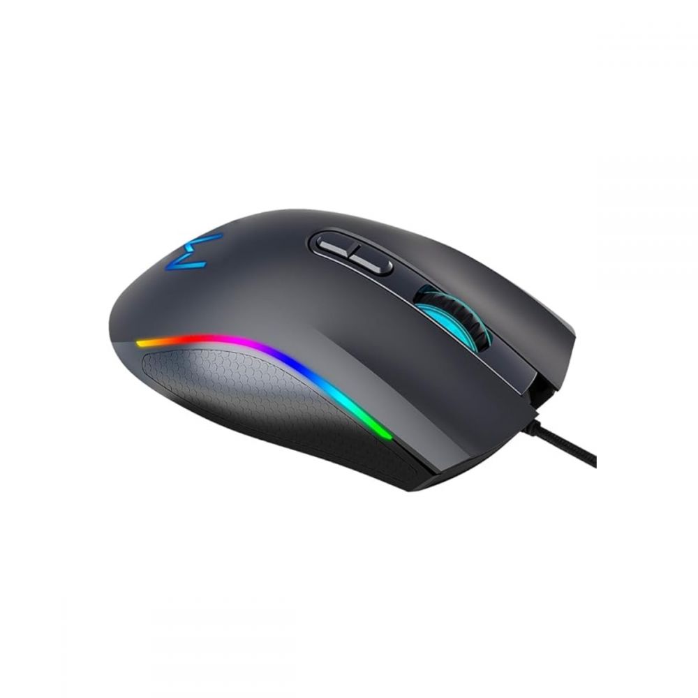 Kit Mouse 3600DPI 7 Botões RGB e Mousepad MO396- Multi
