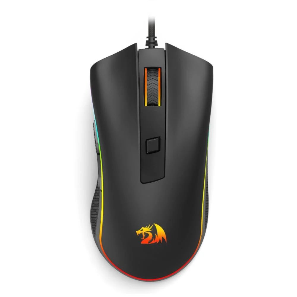 Mouse Gamer Cobra Cypher Lite RGB M611-RGB Preto - Redragon
