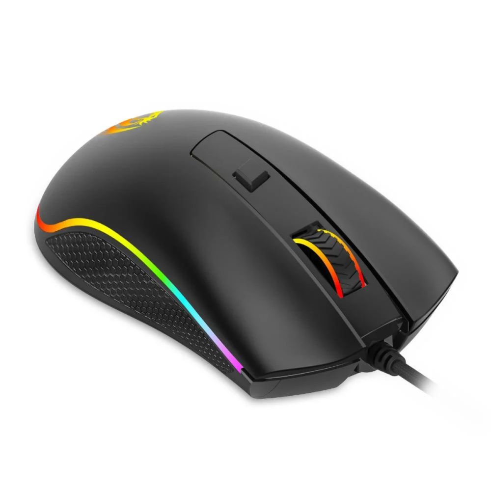 Mouse Gamer Cobra Cypher Lite RGB M611-RGB Preto - Redragon