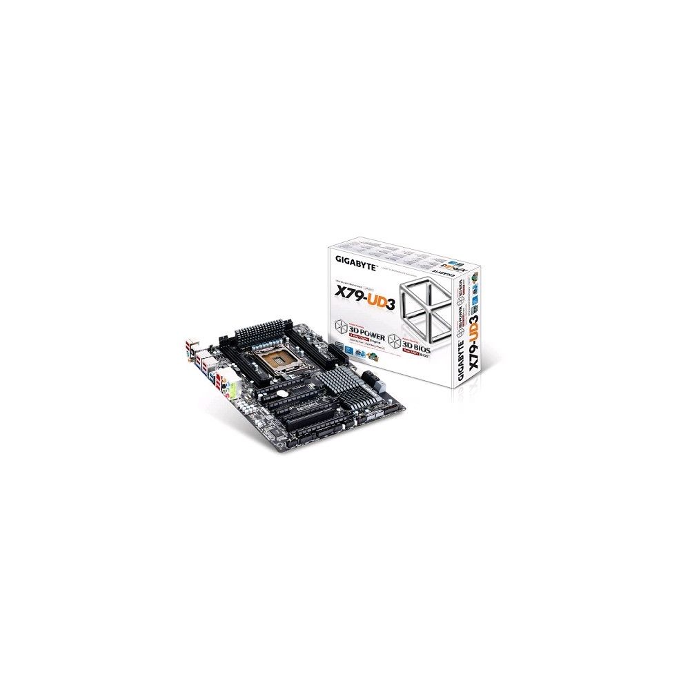 Motherboard LGA 2011 GA-X79-UD3 ATX p/ Processadores Core I7, 4X DDR3 1600MHZ(MA