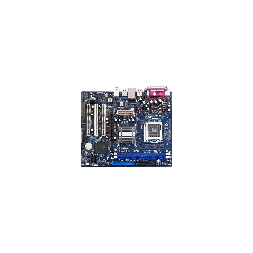 Placa-Mãe 775I65G R3.0, Intel LGA 775, 1066 MHz - ASRock 