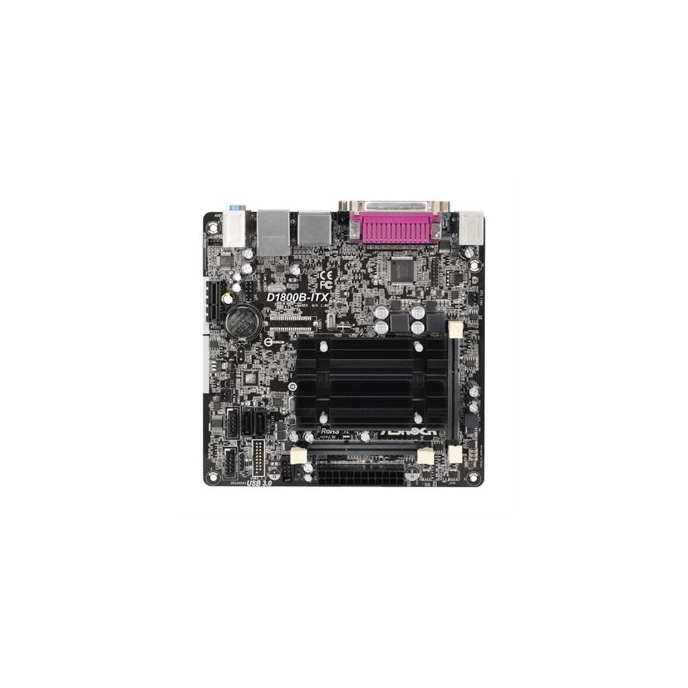 Placa-Mãe D1800B-ITX BGA1170 DDR3 SATA II - ASRock 