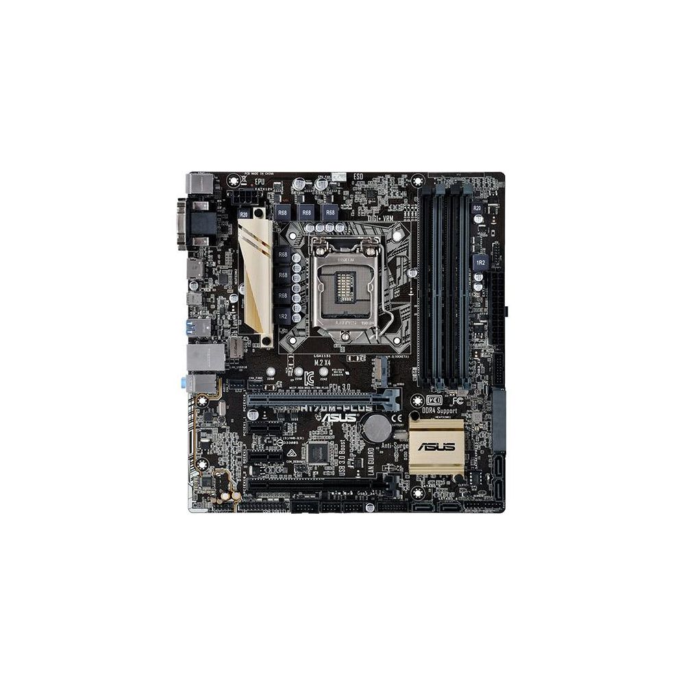 Placa Mãe H170M-plus LGA 1151 90-MB0MT0-M0EAY0 - Asus 