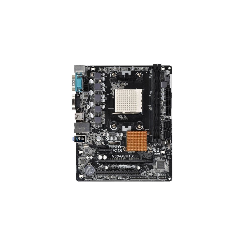 Placa-Mãe N68-GS4 FX R2.0 - AsRock 