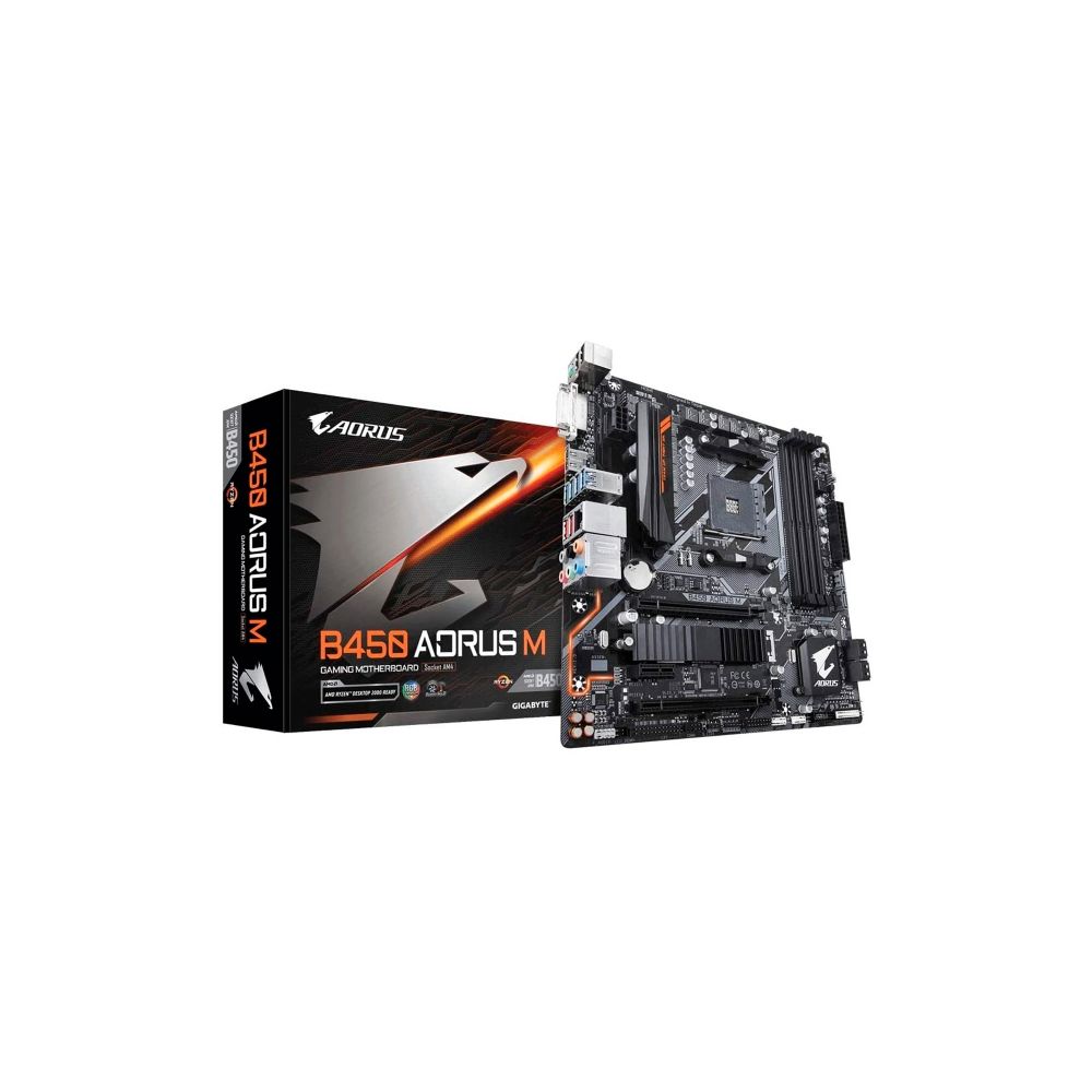 Placa Mãe B450 Aorus M AM4 DDR4 - Gigabyte