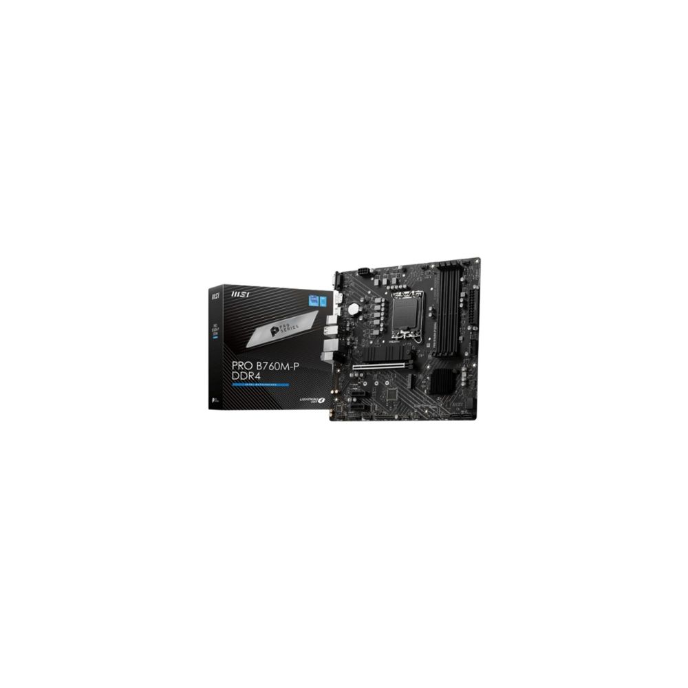 Placa Mãe Pro B760m-P Intel 1700 DDR4 – Msi