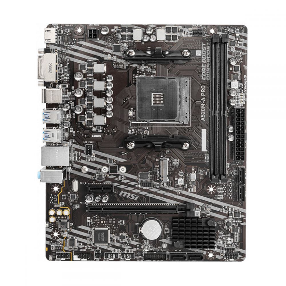 Placa Mãe A520M A PRO AMD Ryzen  - MSI