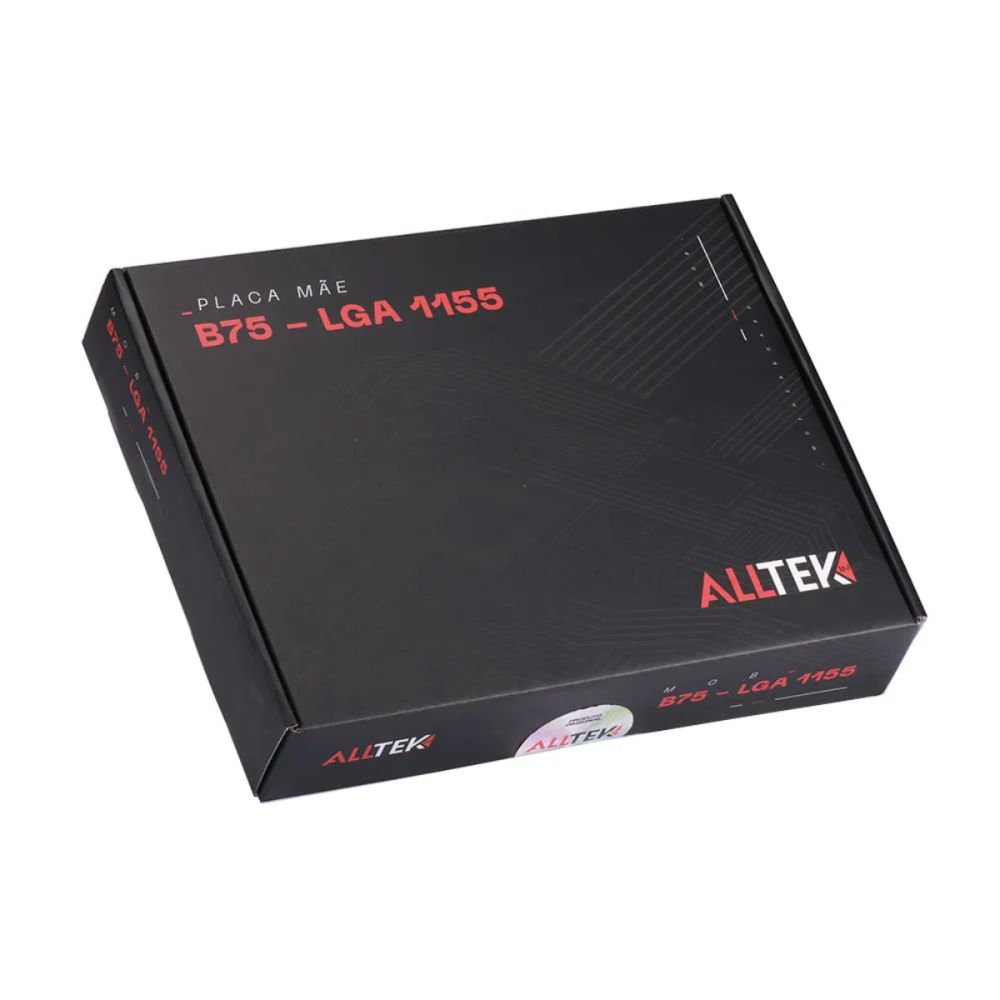 Placa Mãe B75 LGA1155 HDMI D-Sub DDR3 - Alltek